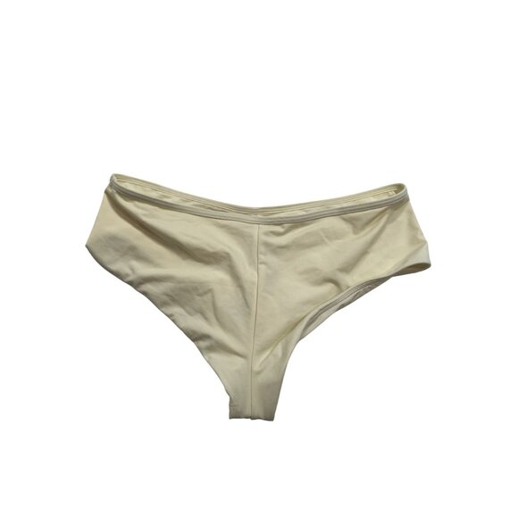 Venroy Boyleg Swim Bottom in Cream - Picture 3 of 4
